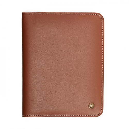 Daily Wallet - Cognac - White
