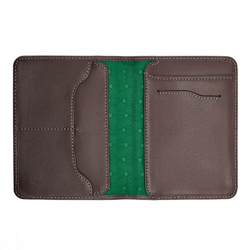 Daily Wallet - Brown - White