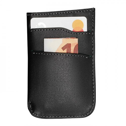 Mini Wallet - Black - White